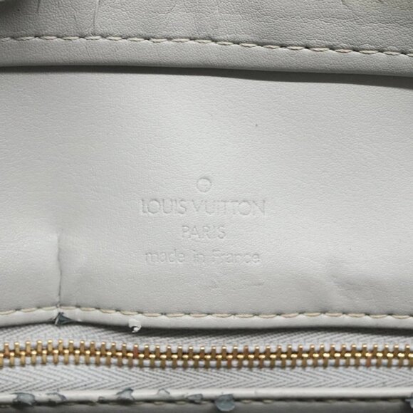 LOUIS VUITTON Monogram Vernis Houston Hand Bag Gris M91053 LV Auth hk2532 - Picture 13 of 16
